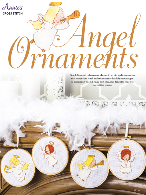 Title details for Angel Ornaments Cross Stitch by Annie's - Available